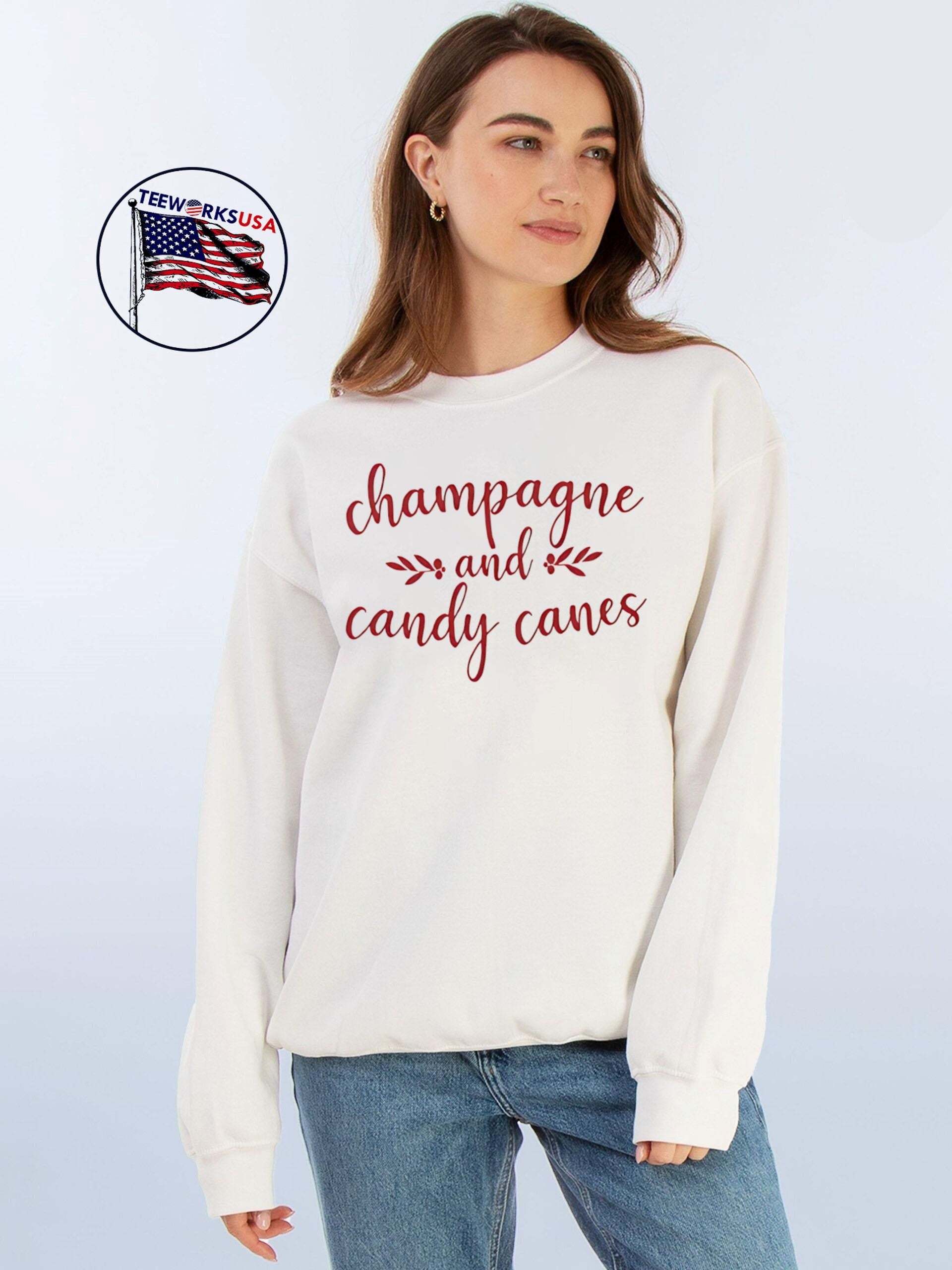 Champagne And Candy Canes shirt