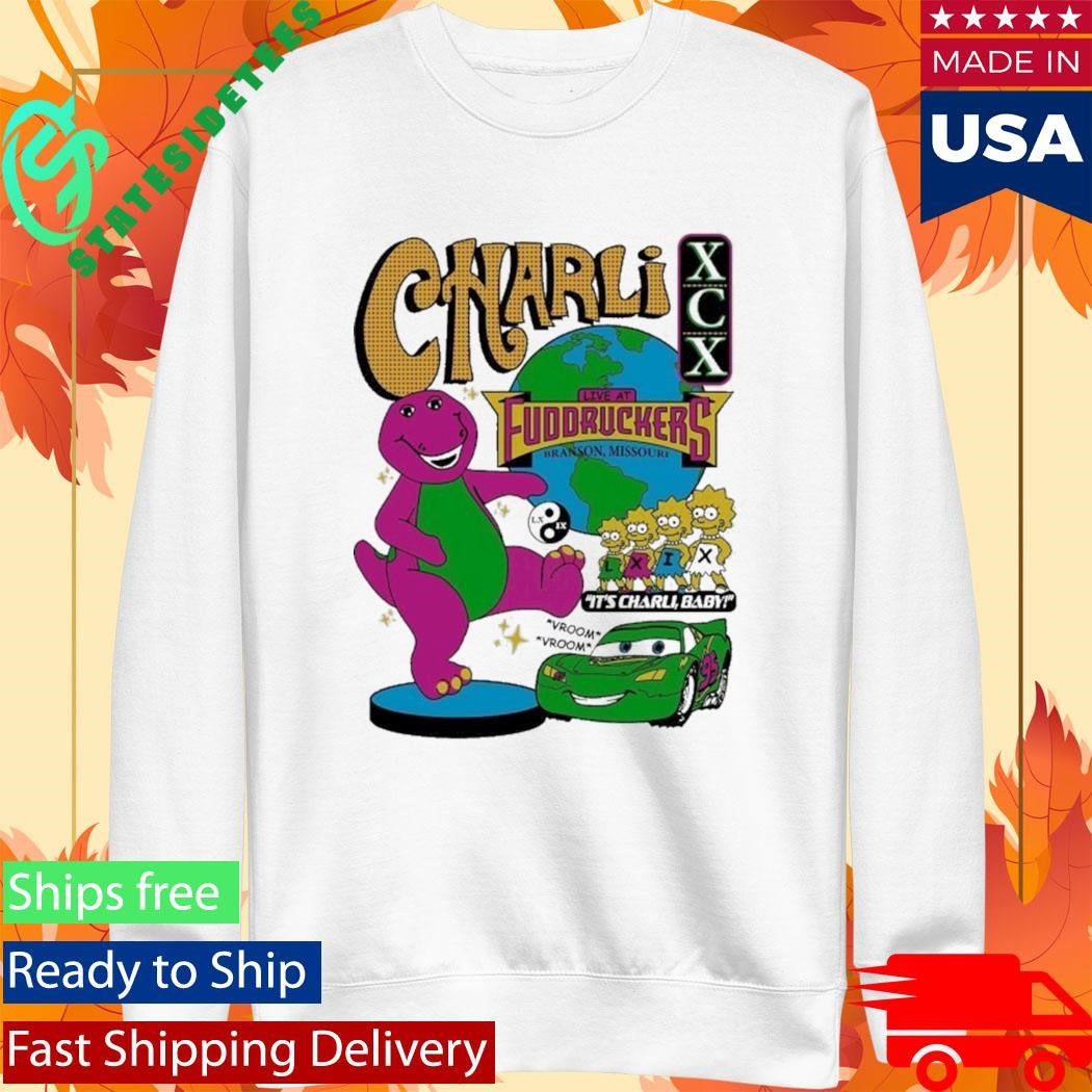 Charli Xcx Live At Fuddruckers Branson Missouri It’s Charli Baby Vroom Vroom Brian Robert Jones Shirt