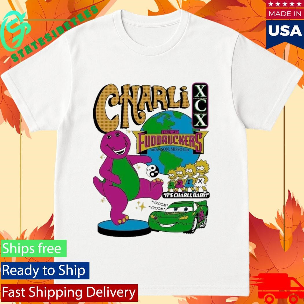 Charli Xcx Live At Fuddruckers Branson Missouri It’s Charli Baby Vroom Vroom Brian Robert Jones Shirt
