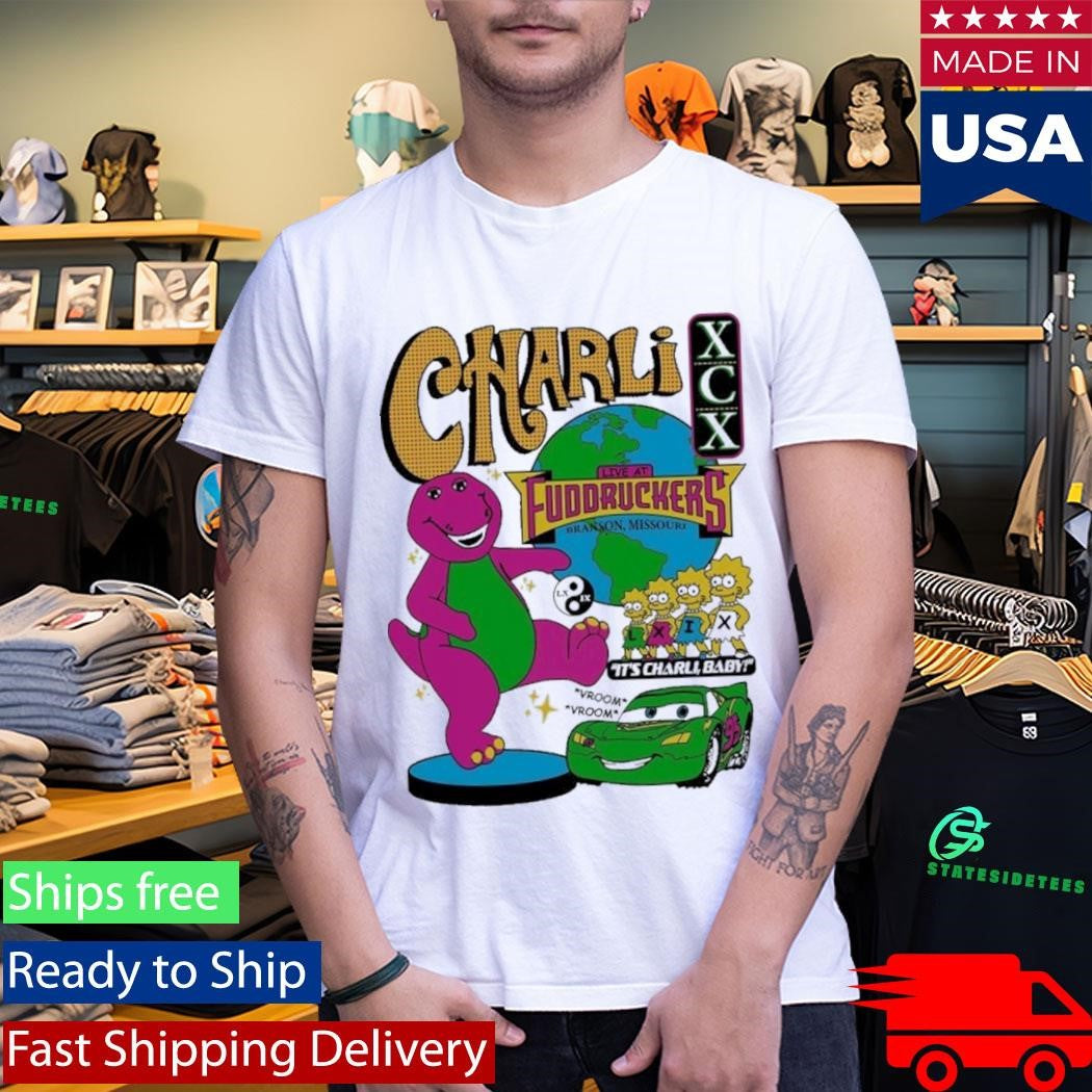 Charli Xcx Live At Fuddruckers Branson Missouri It’s Charli Baby Vroom Vroom Brian Robert Jones Shirt