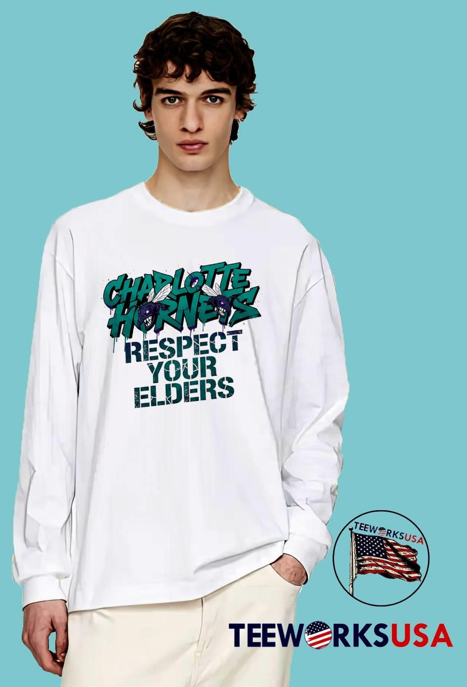 Charlotte Hornets Respect Your Elders shirt