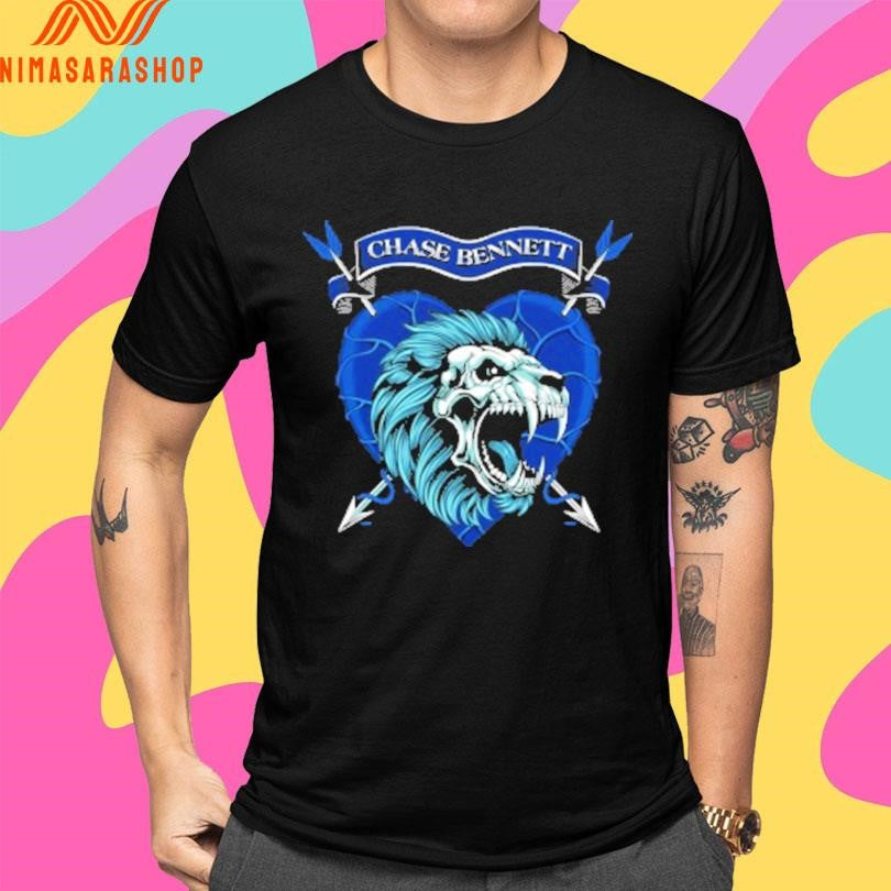 Chase Bennett Tribal Warfare Heart Shirts