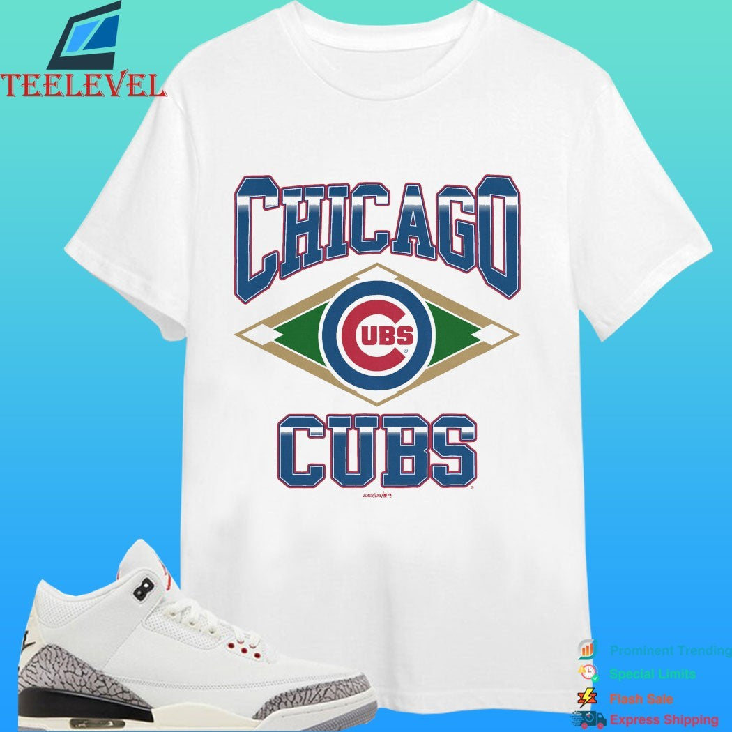 Chicago Cubs Baseball Retro Diamond Shirt