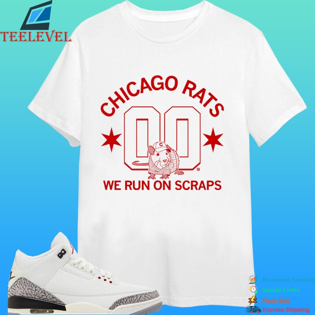 Chicago Rats We Run On Scraps Shirt