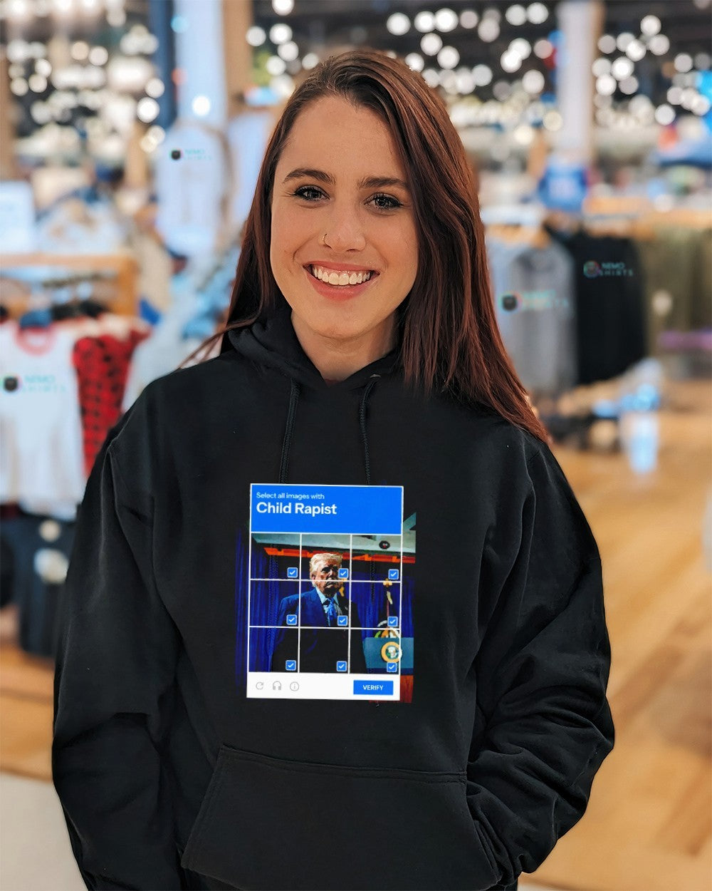Child rapist Trump verified shirt