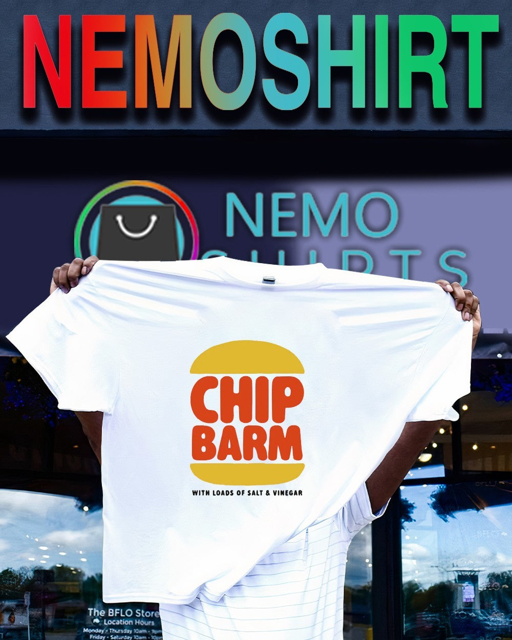 Chip barm with loads of salt and vinegar shirt