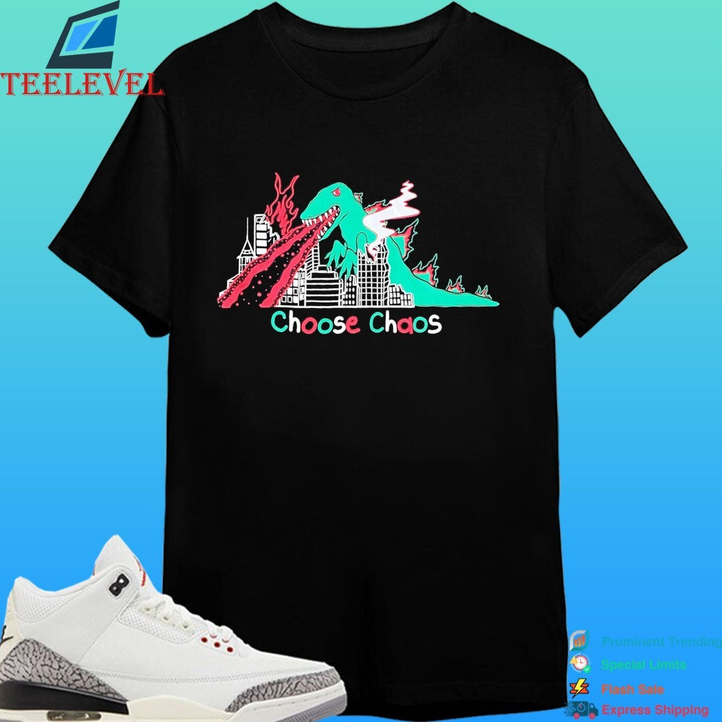 Choose Chaos Dinosaur Shirt