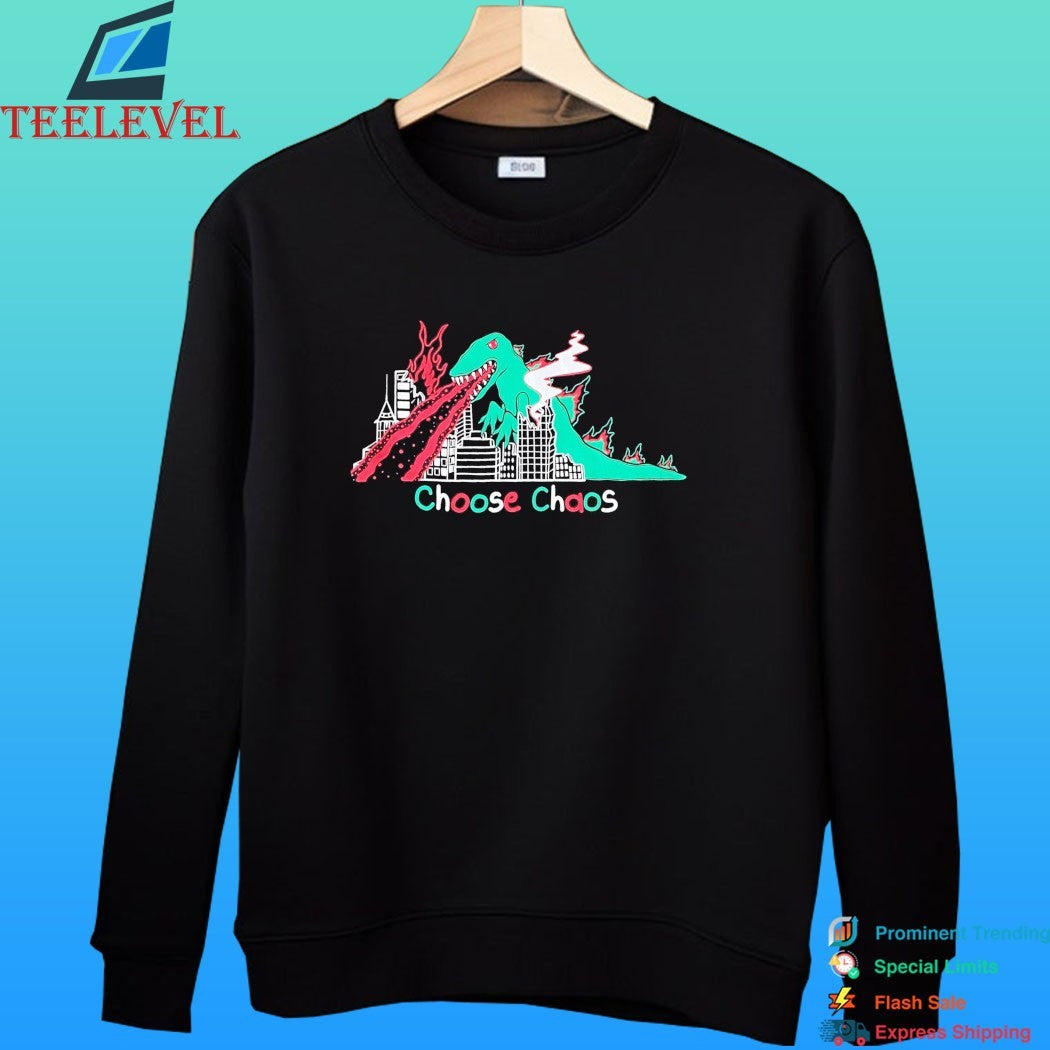 Choose Chaos Dinosaur Shirt