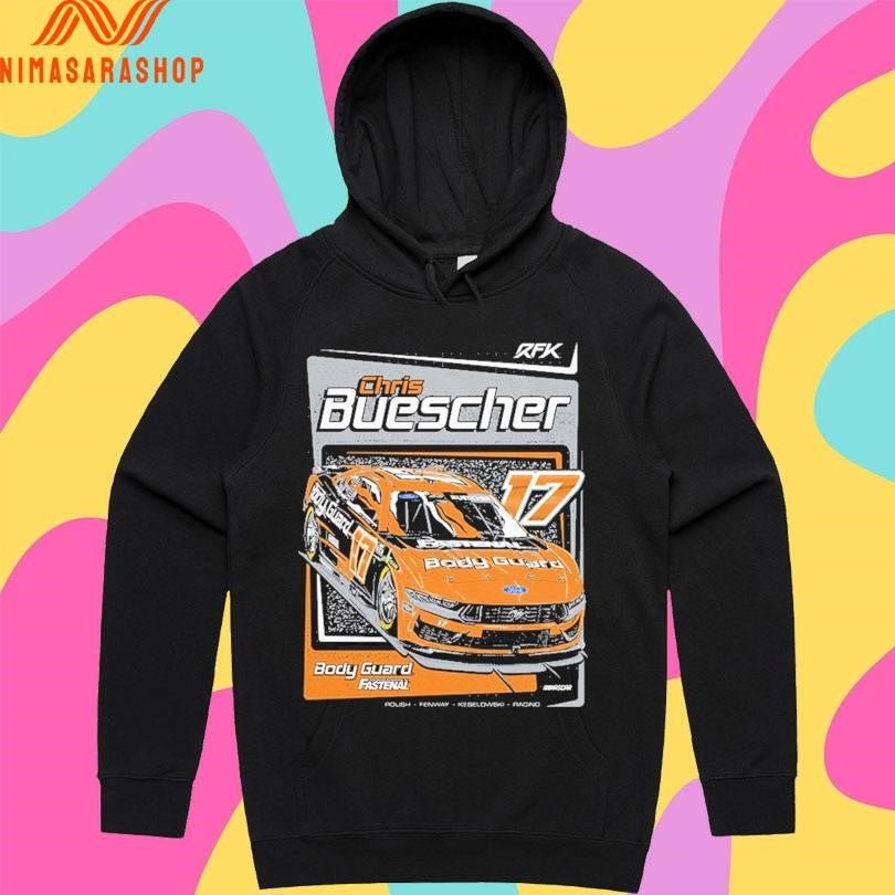 Chris Buescher 2026 17 Body Guard Shirts