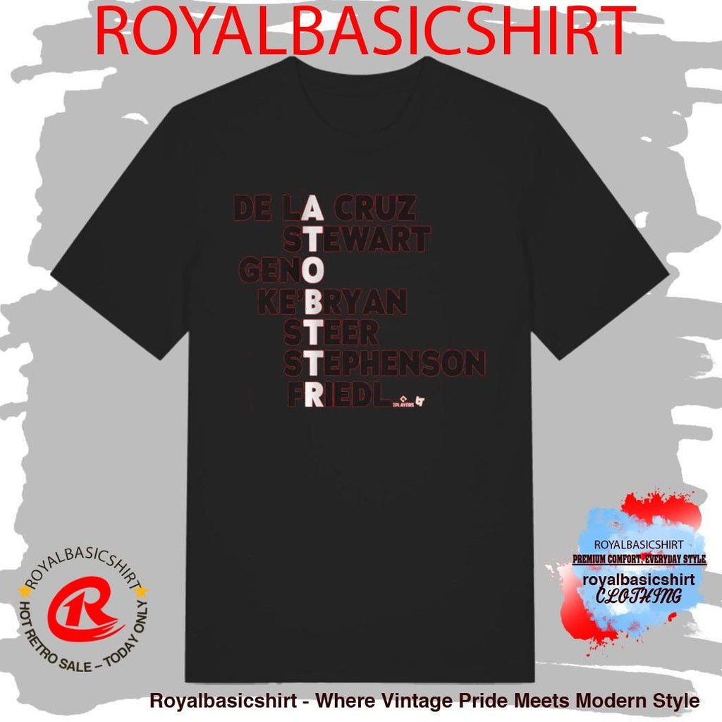 Cincinnati Baseball ATOBTTR Names Shirt
