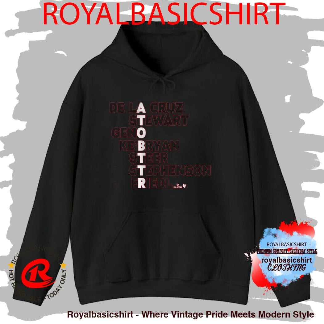 Cincinnati Baseball ATOBTTR Names Shirt