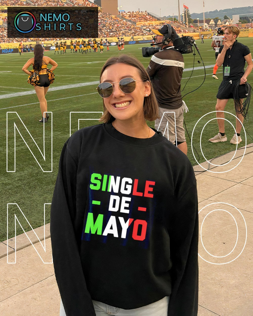 Cinco de Mayo Single De Mayo Mexican flag shirt