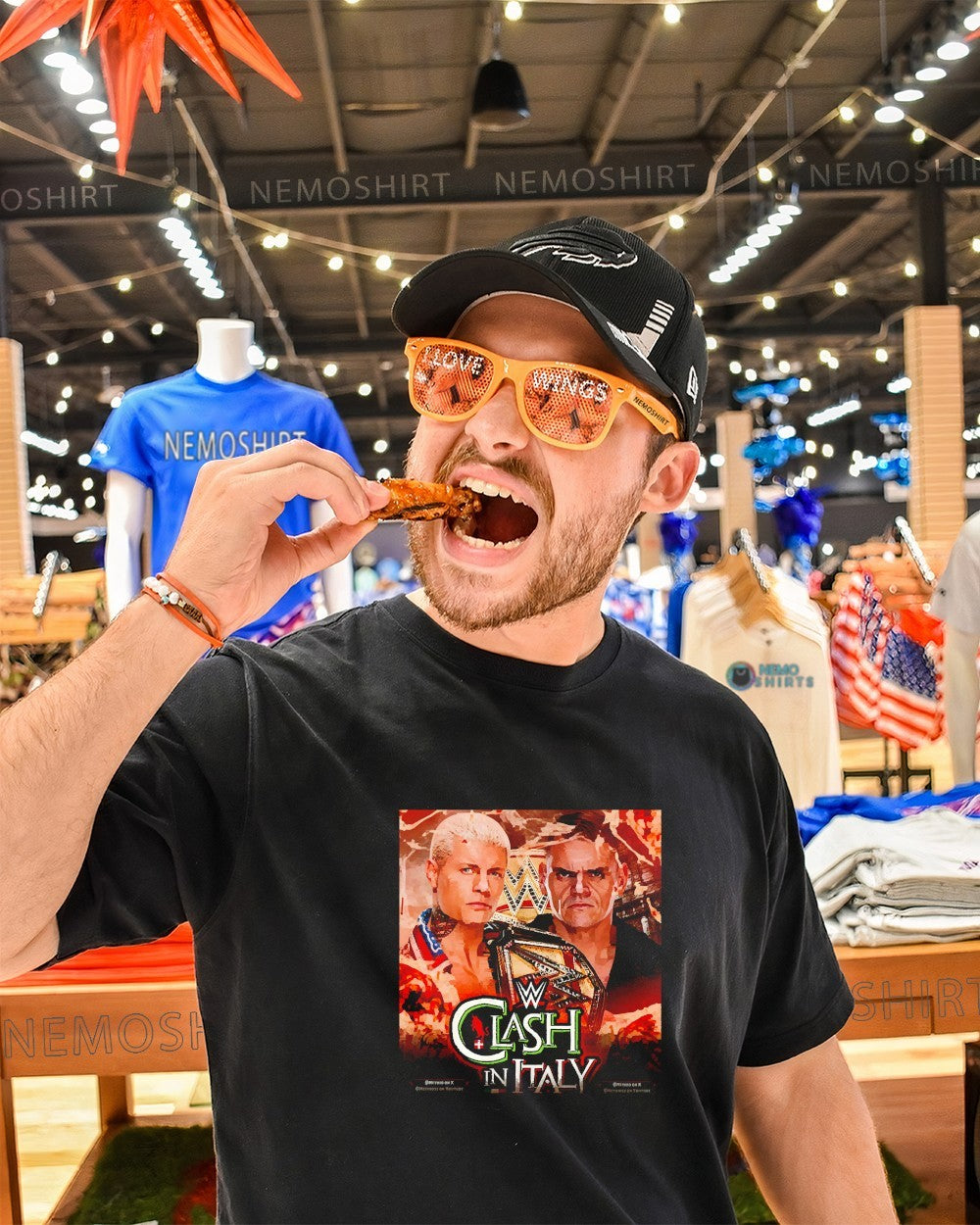 Clash in Italy Cody Rhodes and Gunther live on May 31st shirt