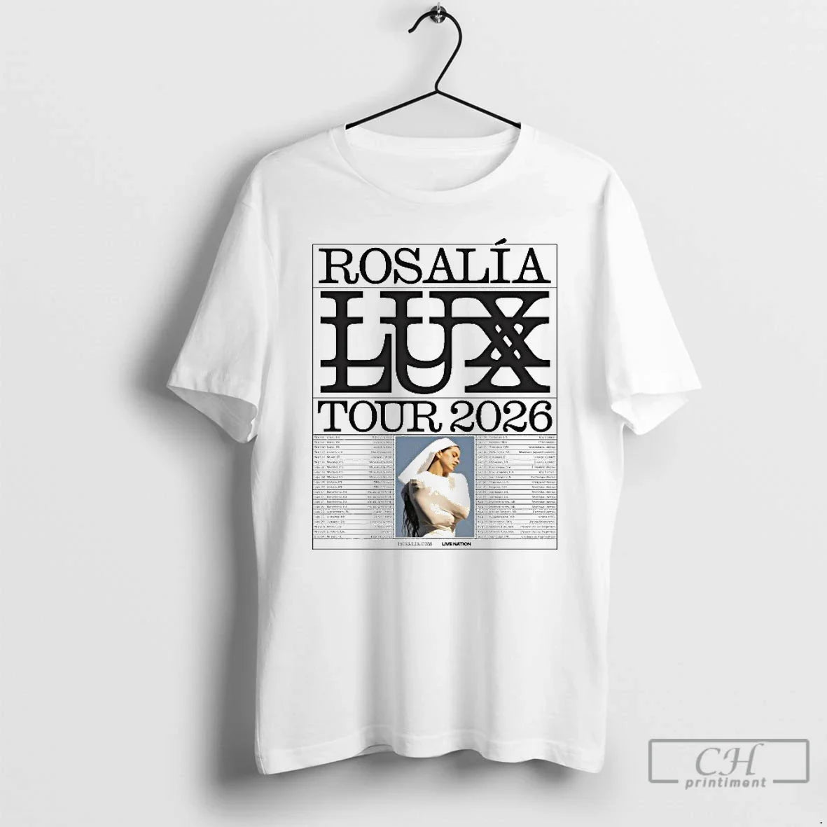 Rosalia Lux Tour 2026 Europe Uk North American Dates Sweater (1)