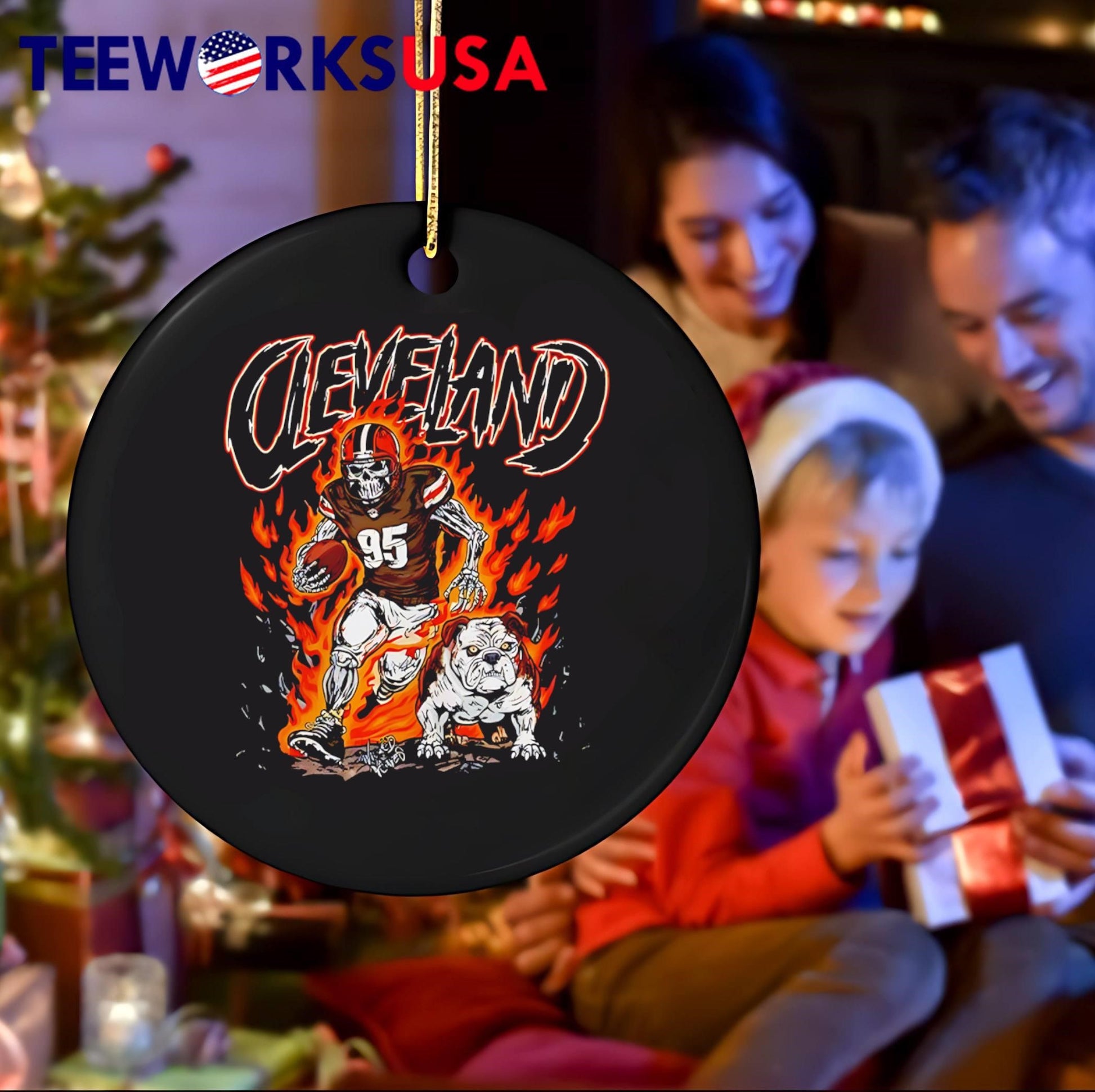 Cleveland Browns Football Skeleton art shirt