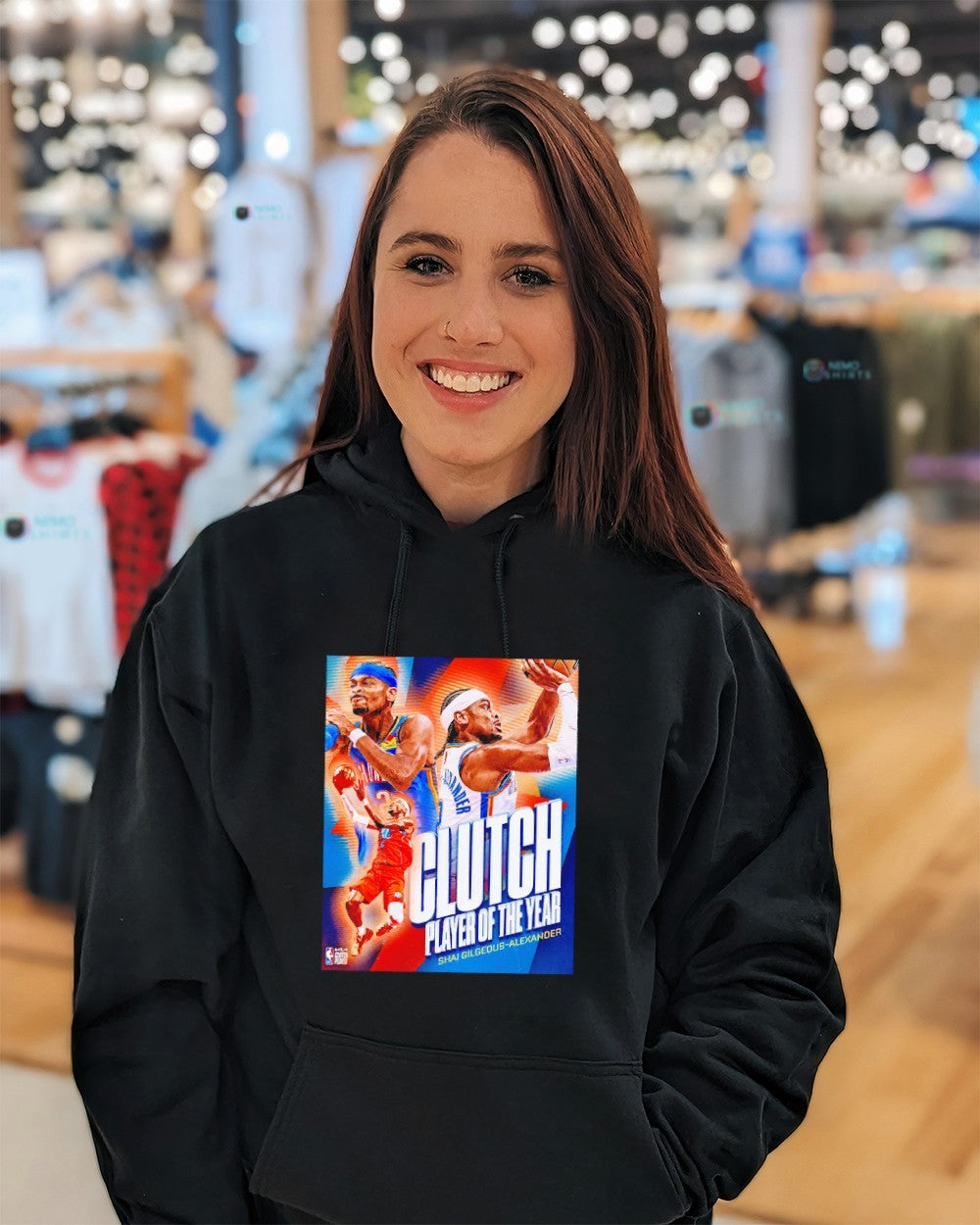 Clutch player of the year Shai Gilgeous-Alexander Oklahoma City Thunder collage shirt