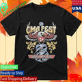 Cmaworld Cma Fest 2026 Eagle Guitar Shirt