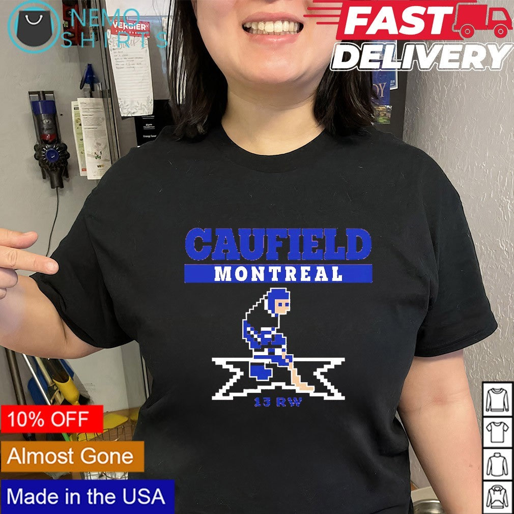 Cole Caufield Montreal 13 RW Retro Hockey shirt