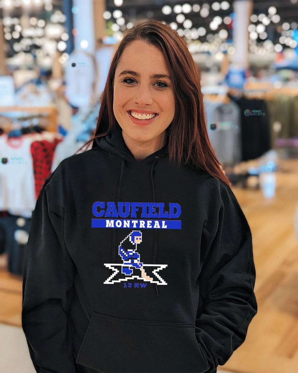 Cole Caufield Montreal 13 RW Retro Hockey shirt