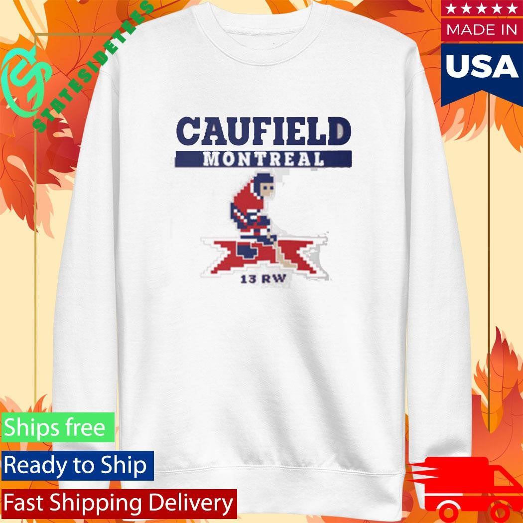 Cole Caufield Retro Hockey Shirt
