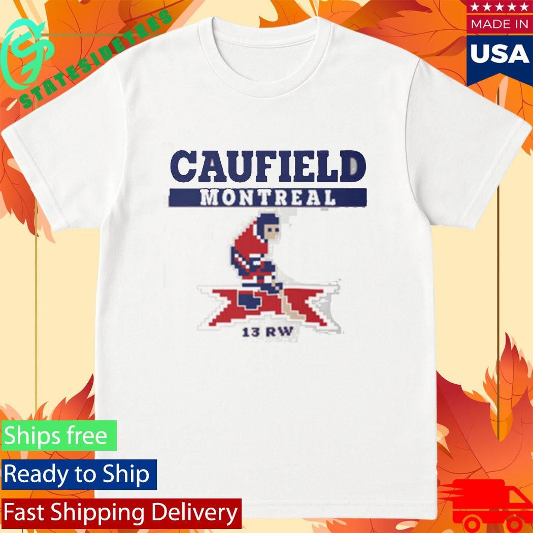 Cole Caufield Retro Hockey Shirt