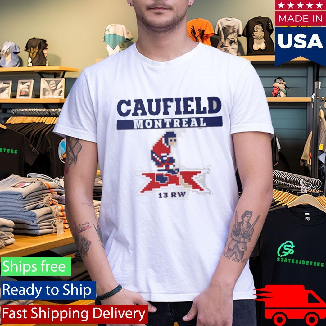 Cole Caufield Retro Hockey Shirt