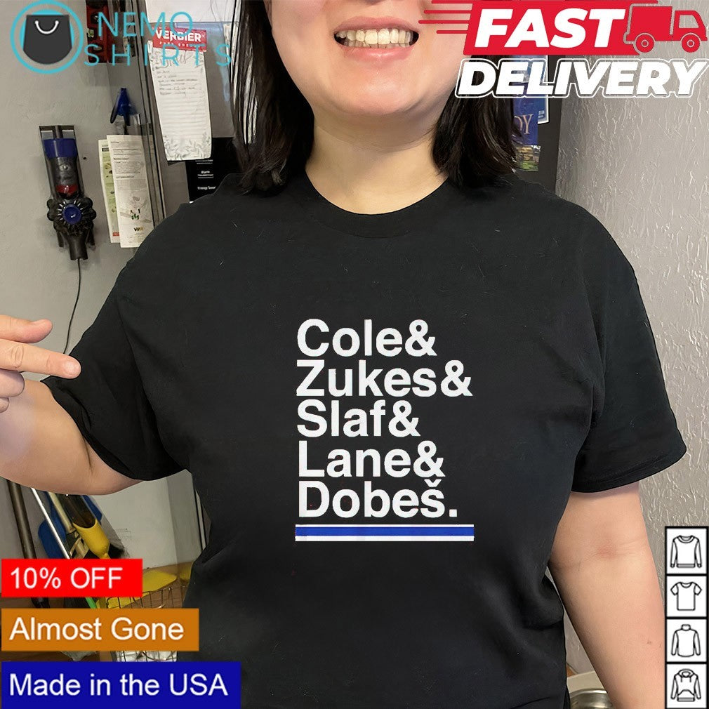 Cole Zukes Slaf Lane Dobes Montreal Canadiens shirt