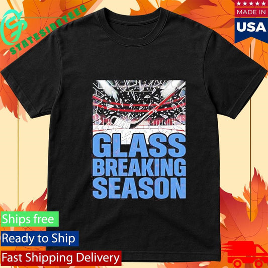 Colorado Avalanche Hockey Glass Breaking Season Shirt