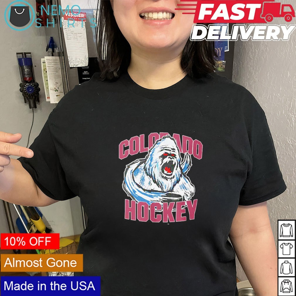 Colorado Avalanche hockey Yeti shirt
