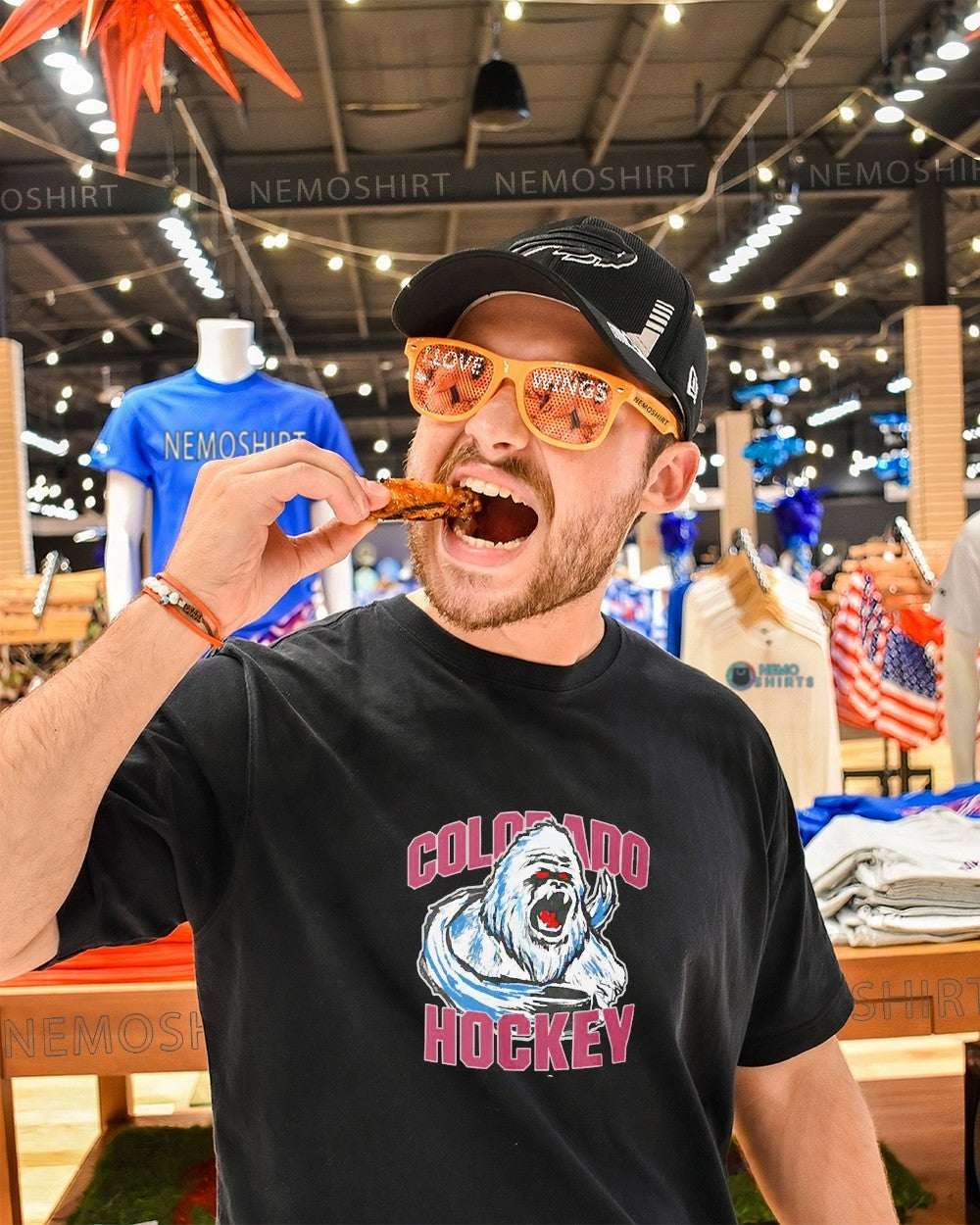 Colorado Avalanche hockey Yeti shirt