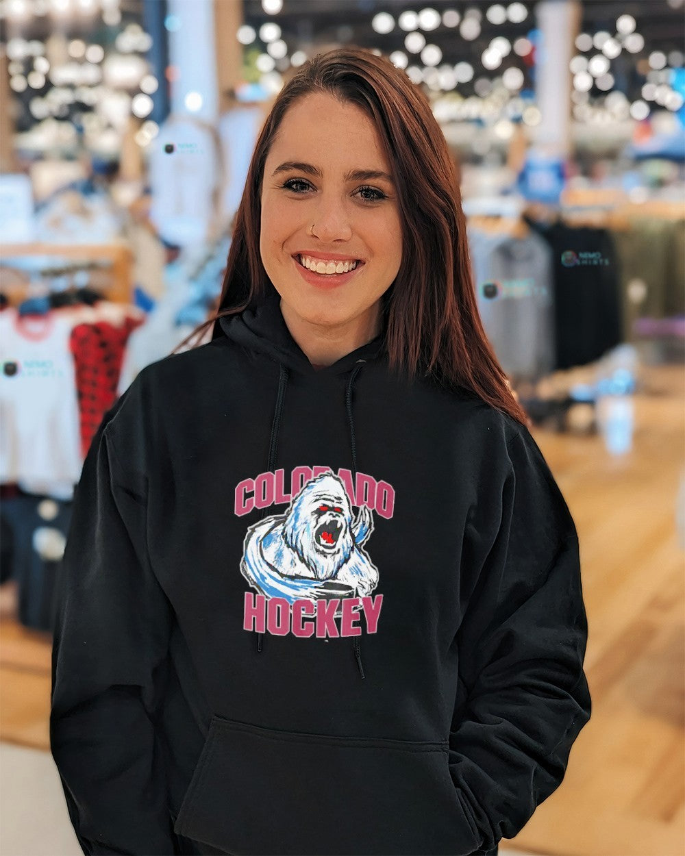 Colorado Avalanche hockey Yeti shirt