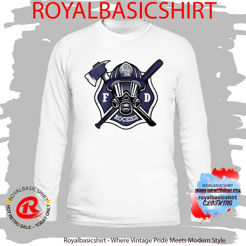 Colorado Rockies Firefighter Spirit firefighter-style Shirt