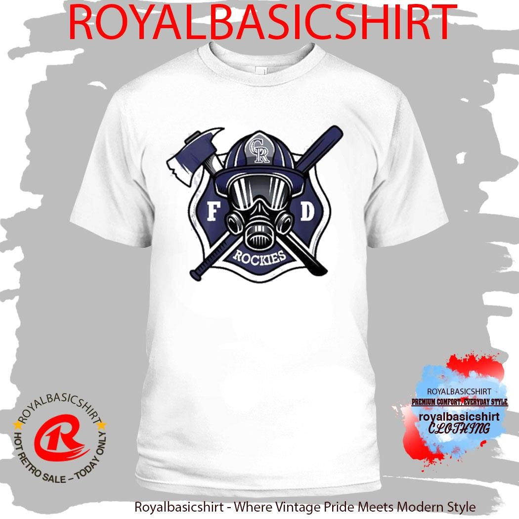 Colorado Rockies Firefighter Spirit firefighter-style Shirt