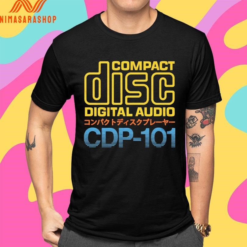 Compact Disc Digital Audio CDP-101 Shirts