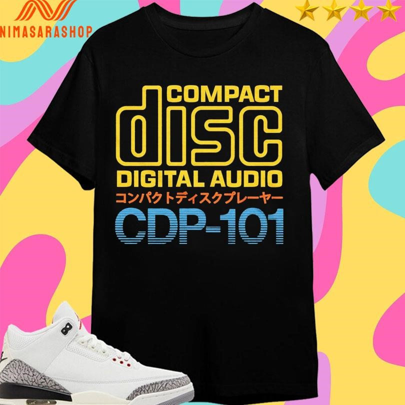Compact Disc Digital Audio CDP-101 Shirts