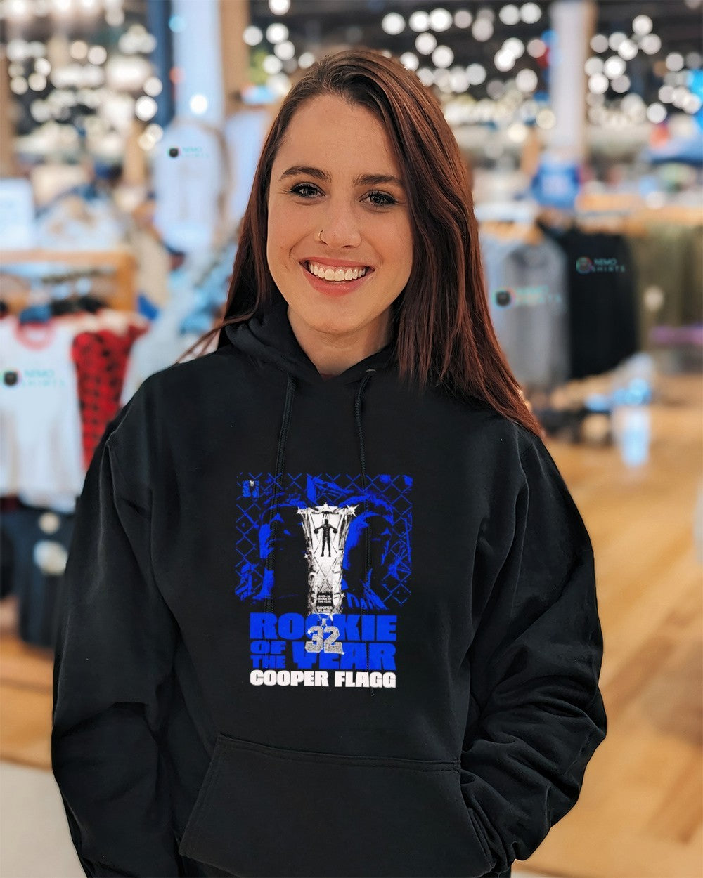 Cooper Flagg 32 Dallas Mavericks rookie of the year graphic shirt
