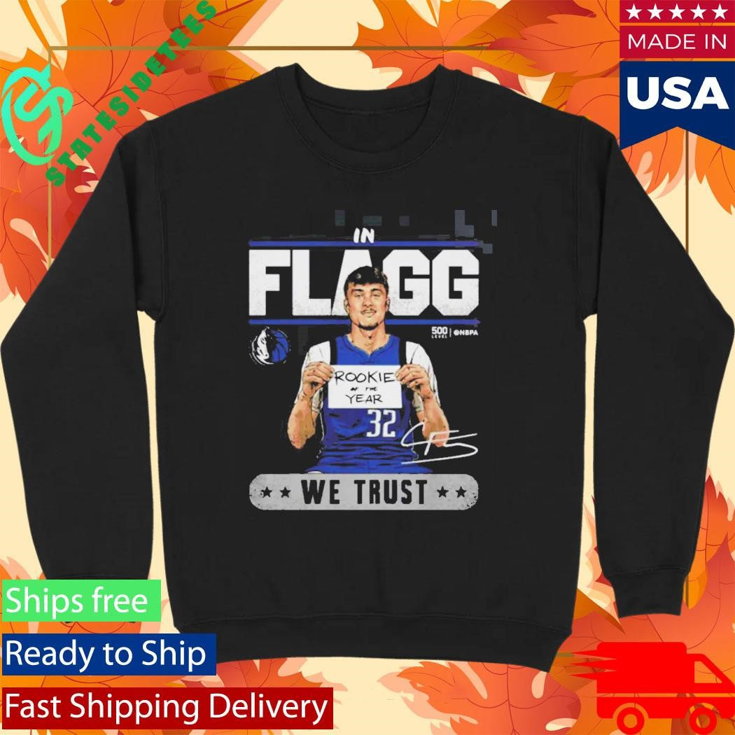Cooper Flagg Dallas Mavericks Rookie Of The Year In Flagg We Trust T-Shirt