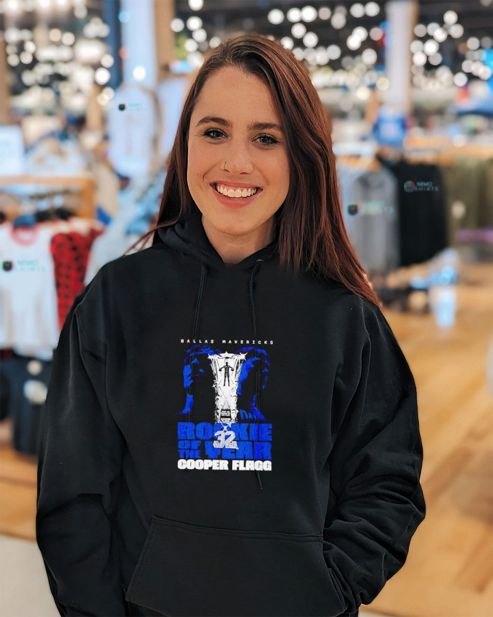 Cooper Flagg Dallas Mavericks Rookie of the Years chain 2026 shirt