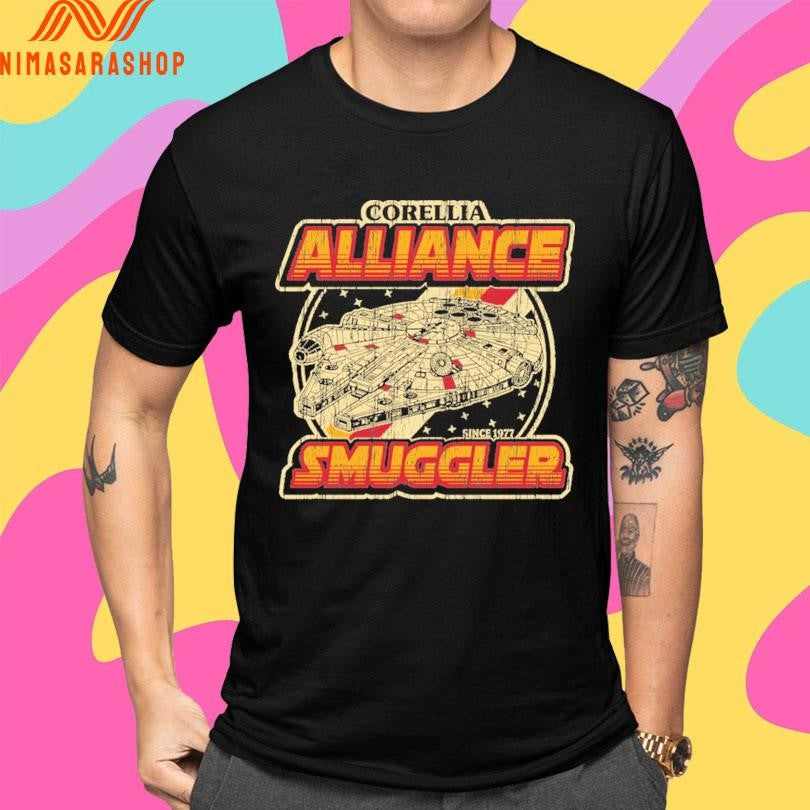 Corellia Alliance Smuggler Since 1977 Shirts