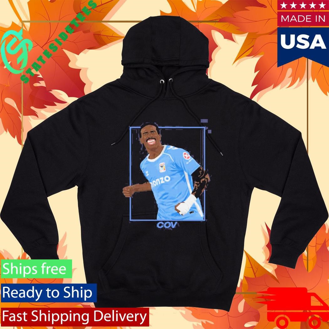 Coventry City Haji Wright 2026 EFL Champions Back To Premier League T-Shirt