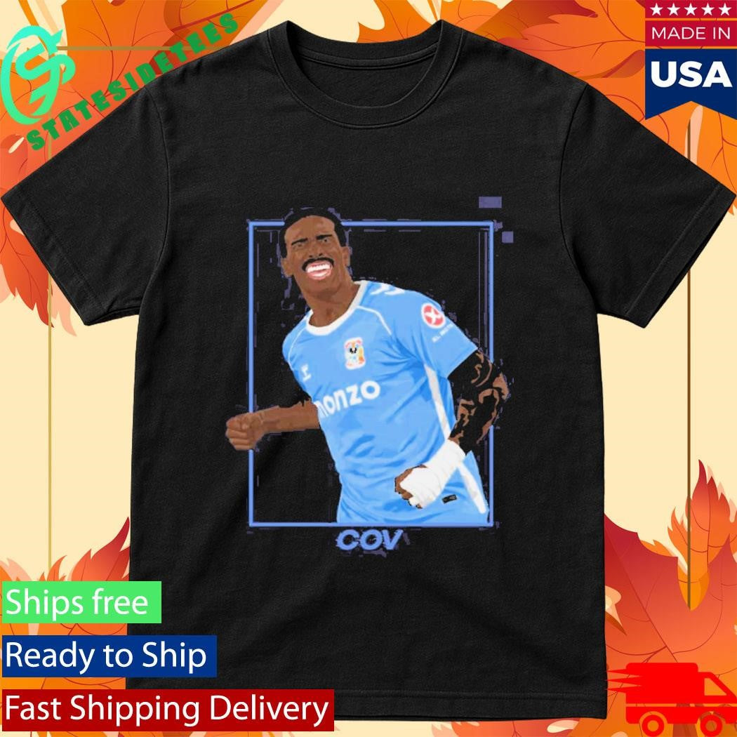 Coventry City Haji Wright 2026 EFL Champions Back To Premier League T-Shirt