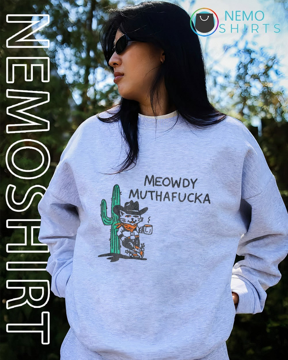 Cowboy Kitty meowdy muthafucka shirt
