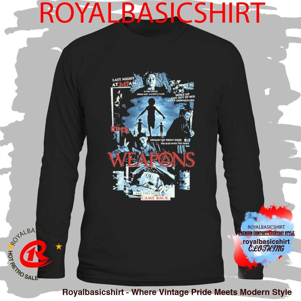 Creeporama Weapons And They Never Came Back Shirt