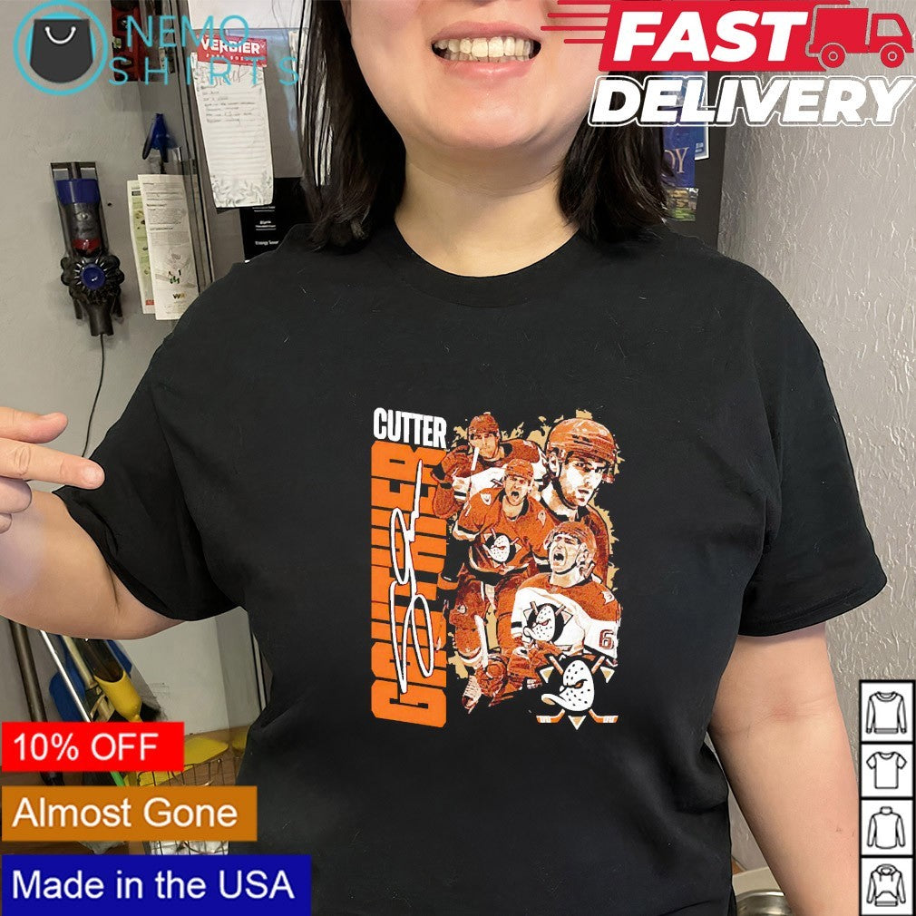 Cutter the sniper Cutter Gauthier Anaheim Ducks graphic shirt