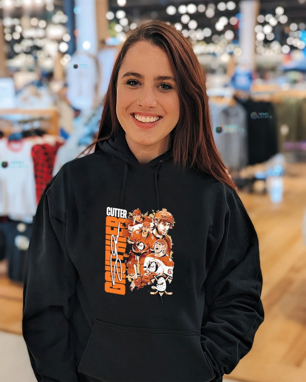 Cutter the sniper Cutter Gauthier Anaheim Ducks graphic shirt