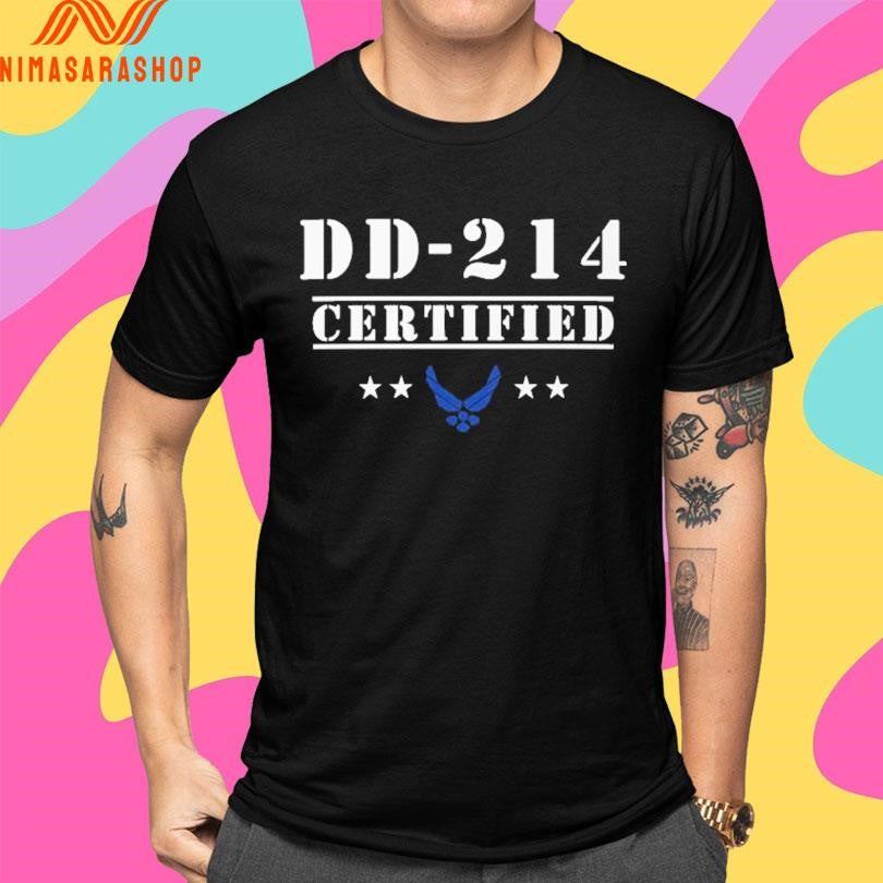 DD-214 Certified Air Force Shirts