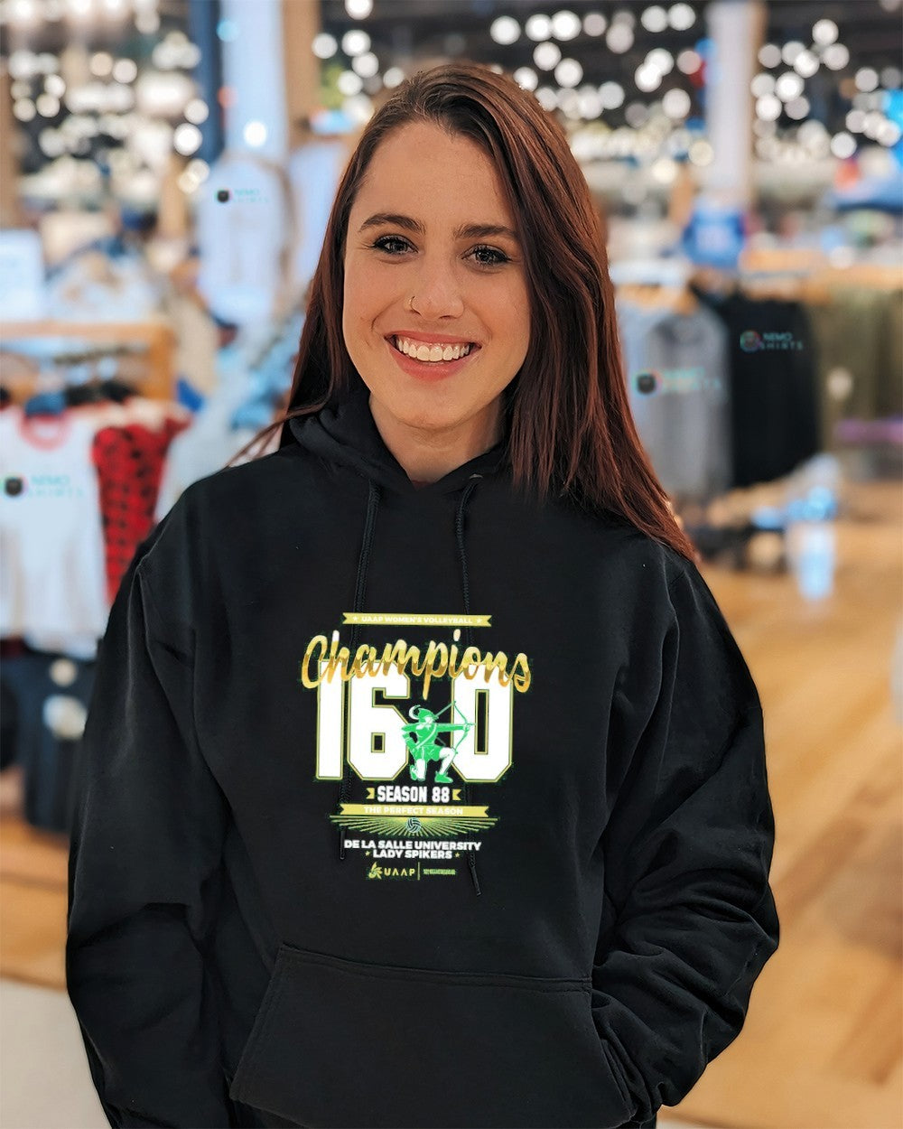DLSU Lady Spikers UAAP women’s volleyball champions 16 0 the perfect season shirt