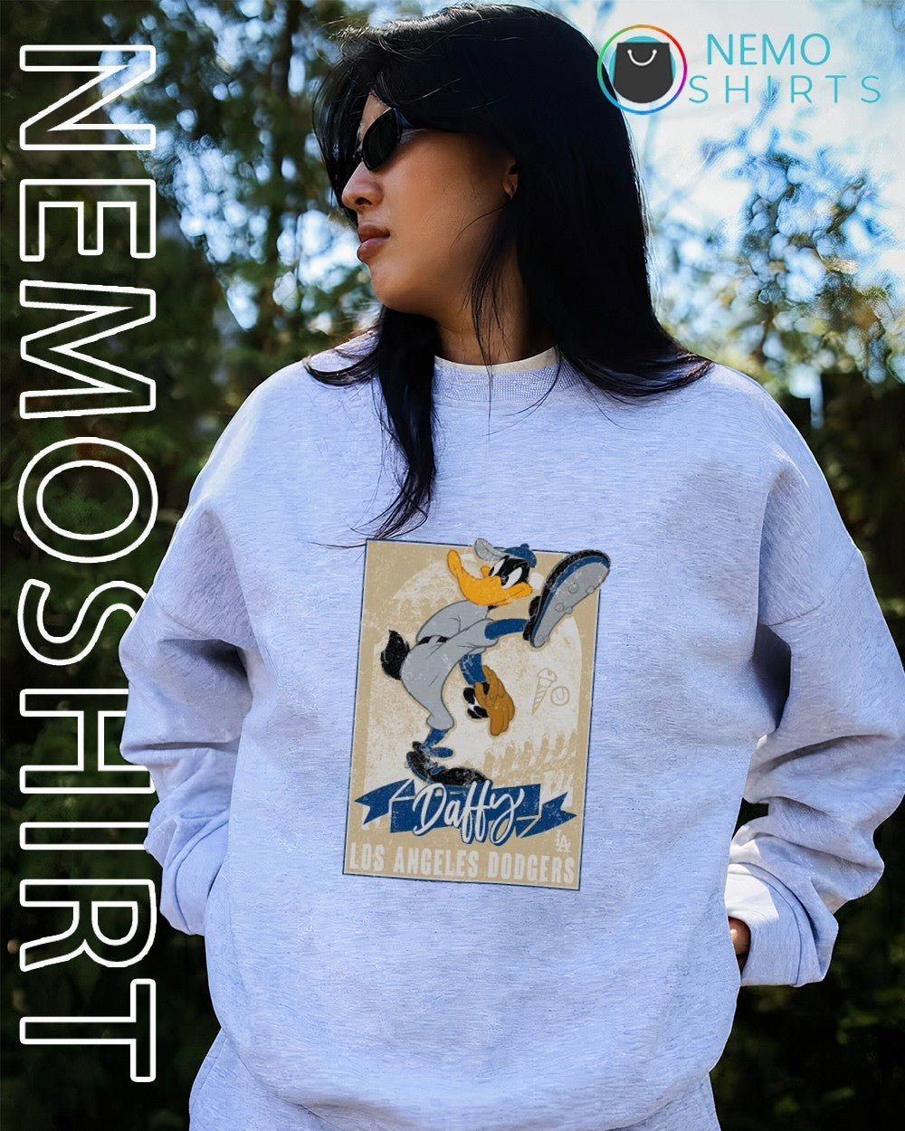 Daffy duck Los Angeles Dodgers shirt