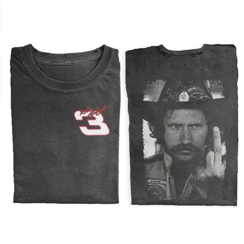 Dale Earnhardt Middle Finger Vintage Racing Middle Finger Racing Fan Nascar Car Racing Lovers Racing Vintage (1)