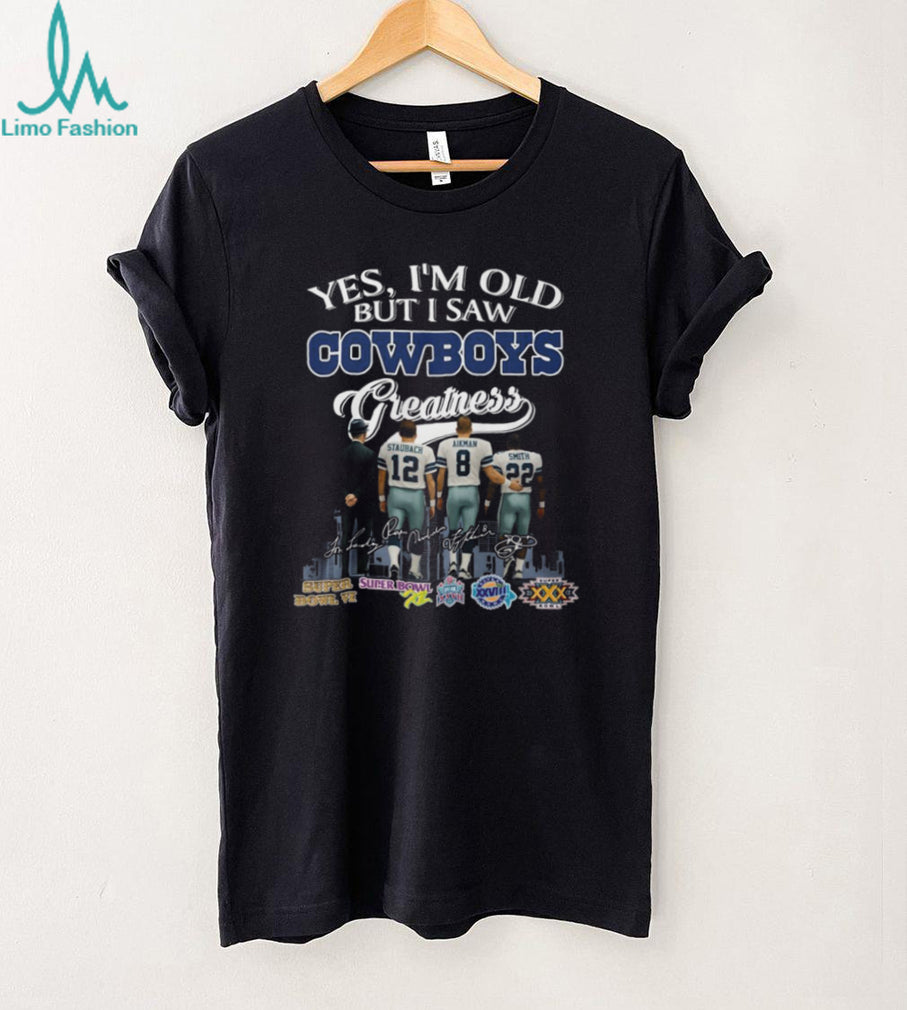 Dallas Cowboys Legends Staubach Aikman Greatness Vintage Shirt